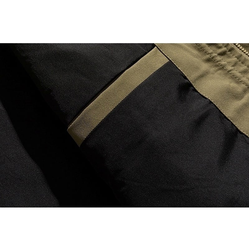 Multi-pocket mountain parka HL2168