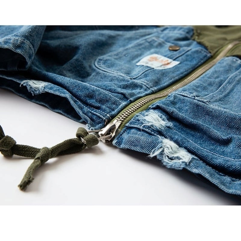 Denim docking parka HL2173