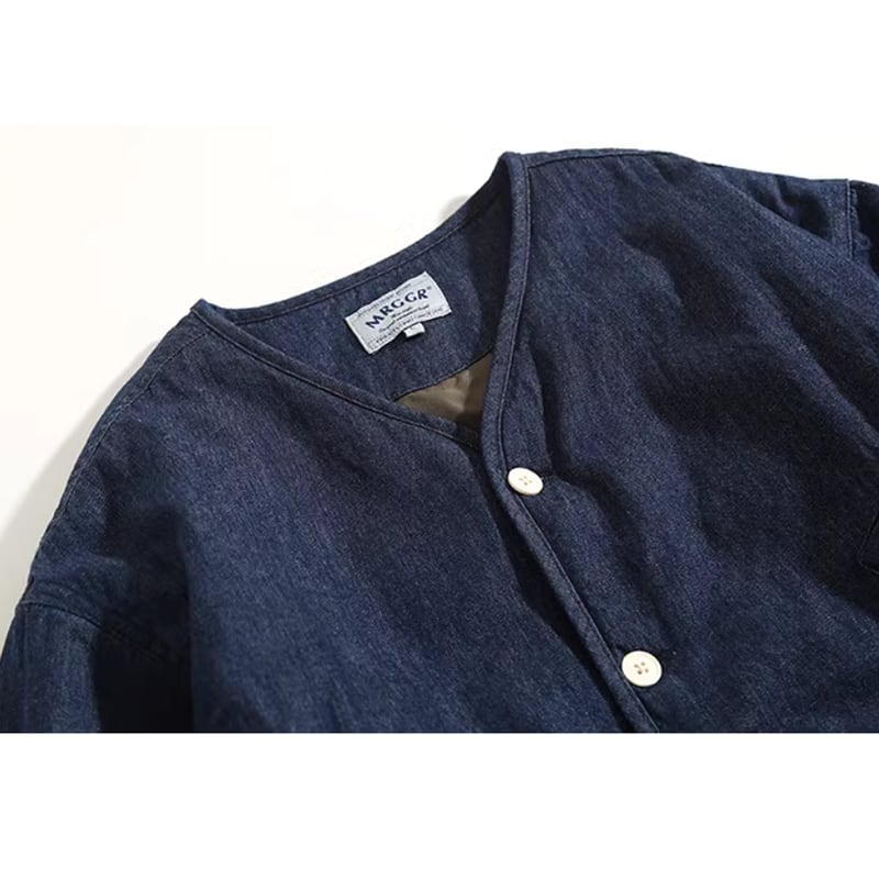 Quilted denim jacket HL2240