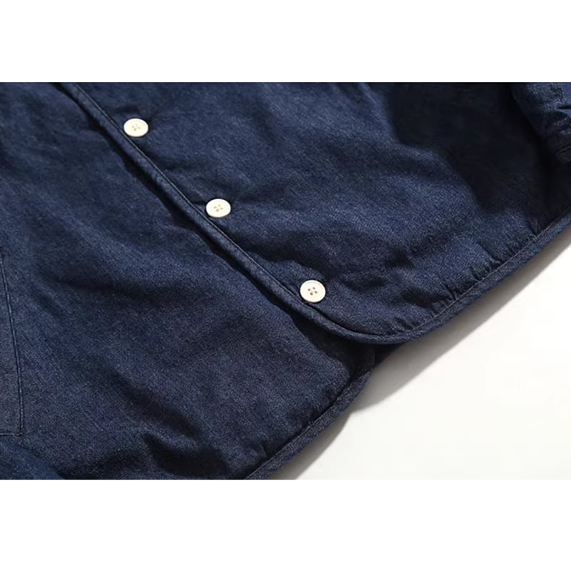 Quilted denim jacket HL2240