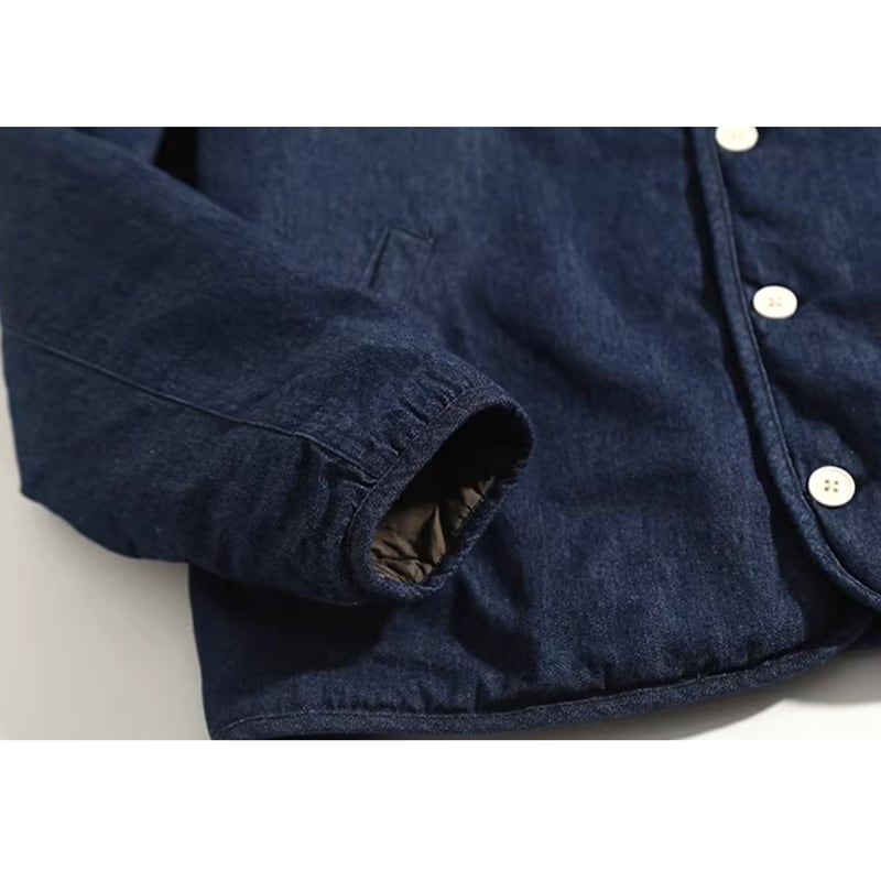 Quilted denim jacket HL2240