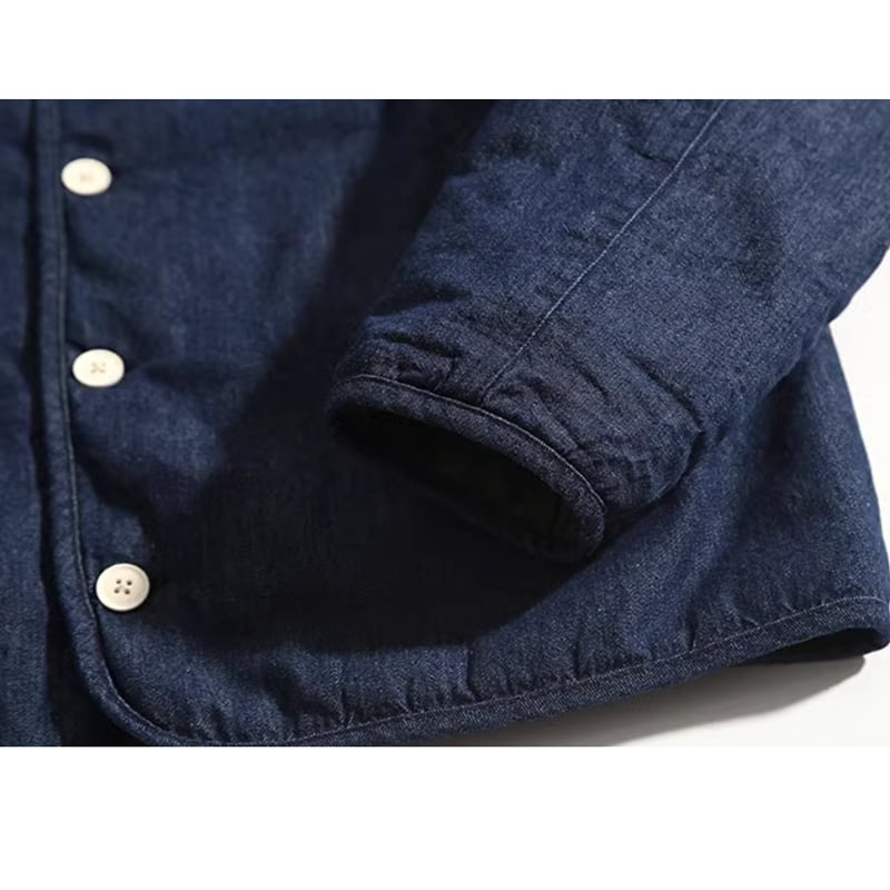 Quilted denim jacket HL2240