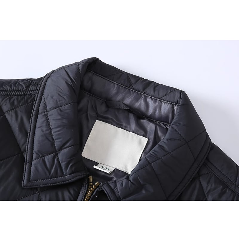 Quilted lapel jacket HL2242