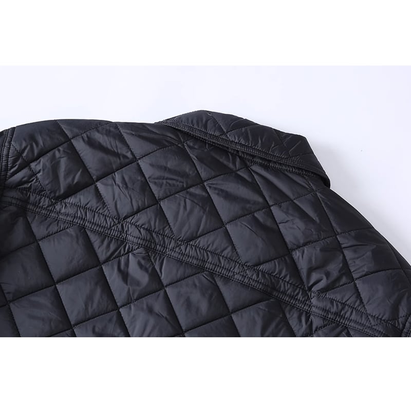 Quilted lapel jacket HL2242