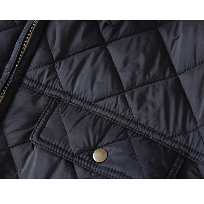 Quilted lapel jacket HL2242