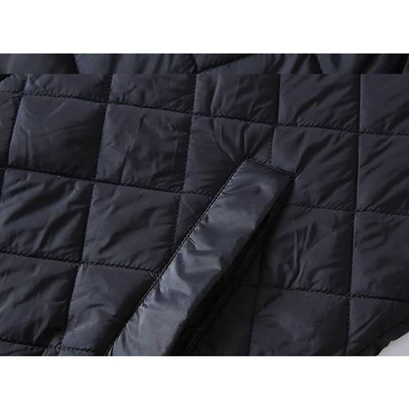 Quilted lapel jacket HL2242