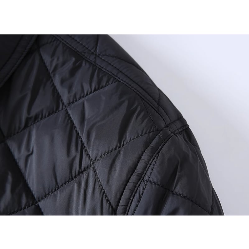 Quilted lapel jacket HL2242