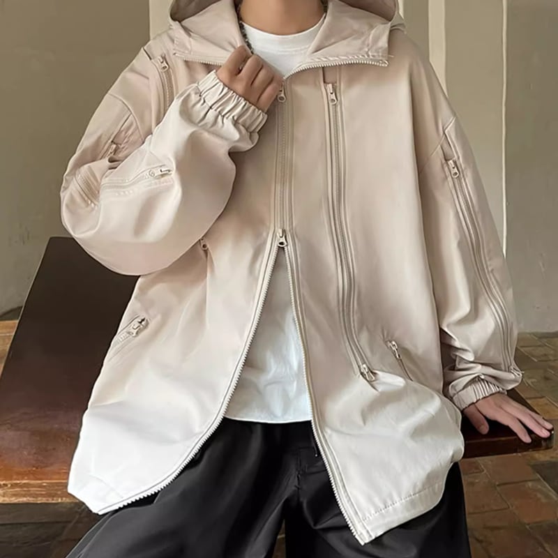 Long zipper mountain jacket HL2185