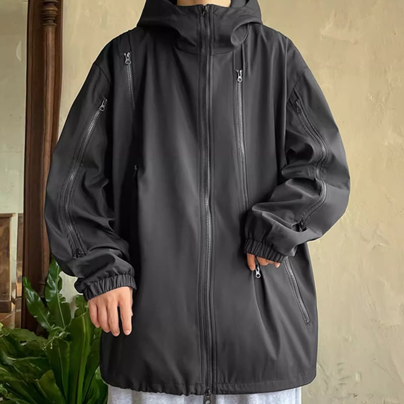 Long zipper mountain jacket HL2185