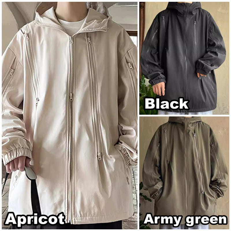 Long zipper mountain jacket HL2185