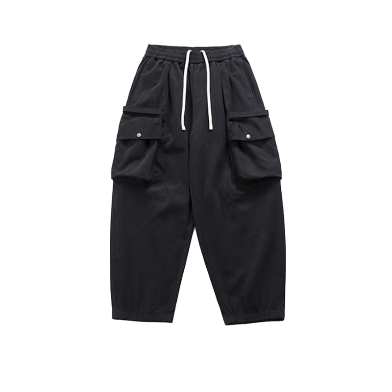 Big pocket loose pants HL2202