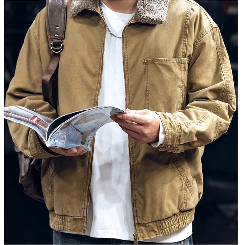 Boa collar work jacket HL2282