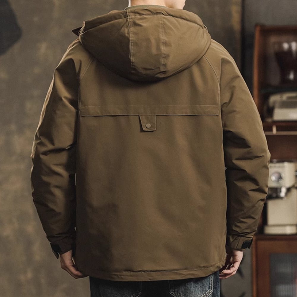 Outdoor jacket with inner down HL2278