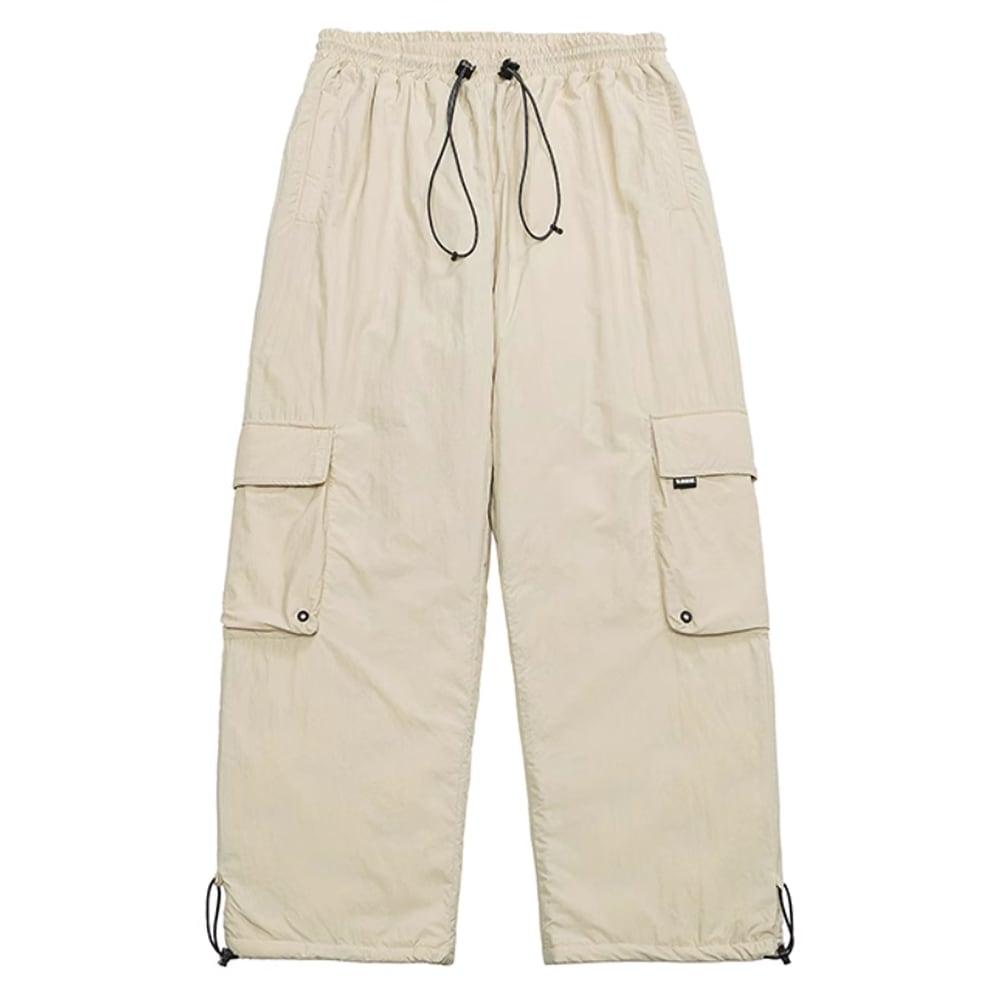 Multi-pocket down pants HL2276