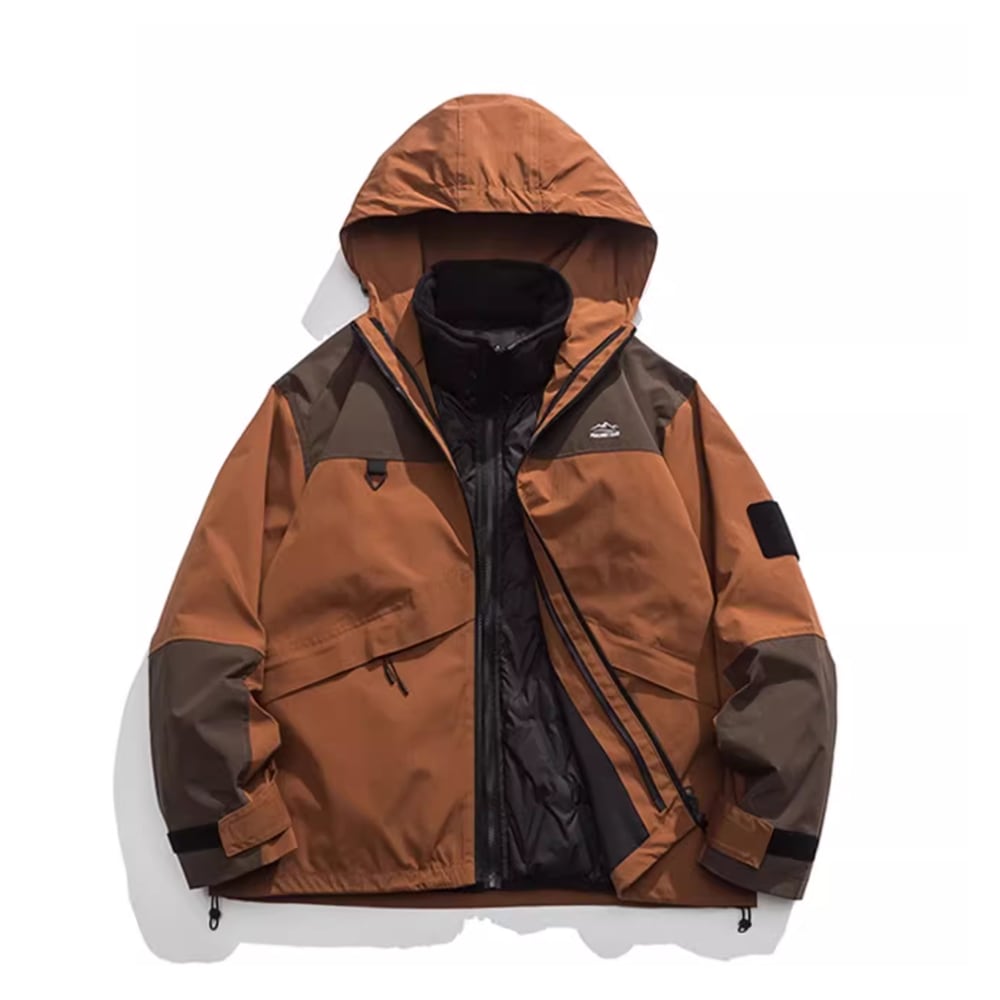 Mountain jacket with down liner HL2273