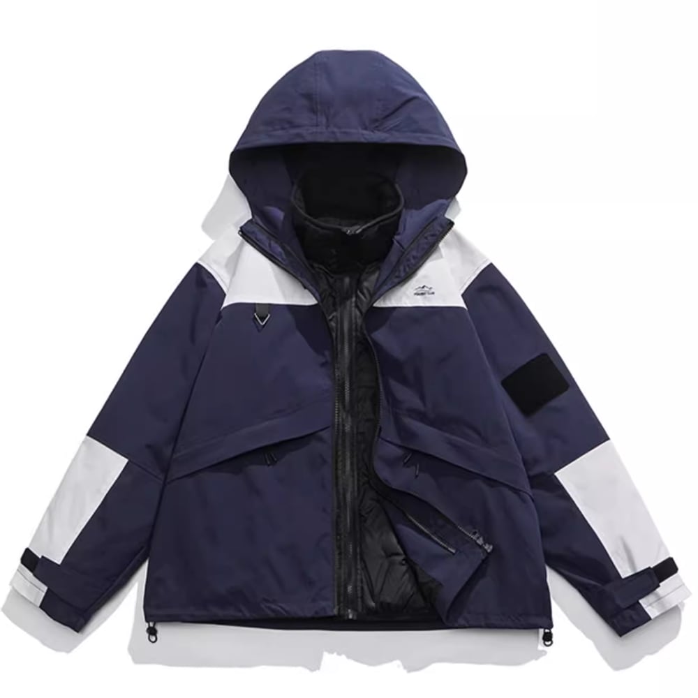 Mountain jacket with down liner HL2273