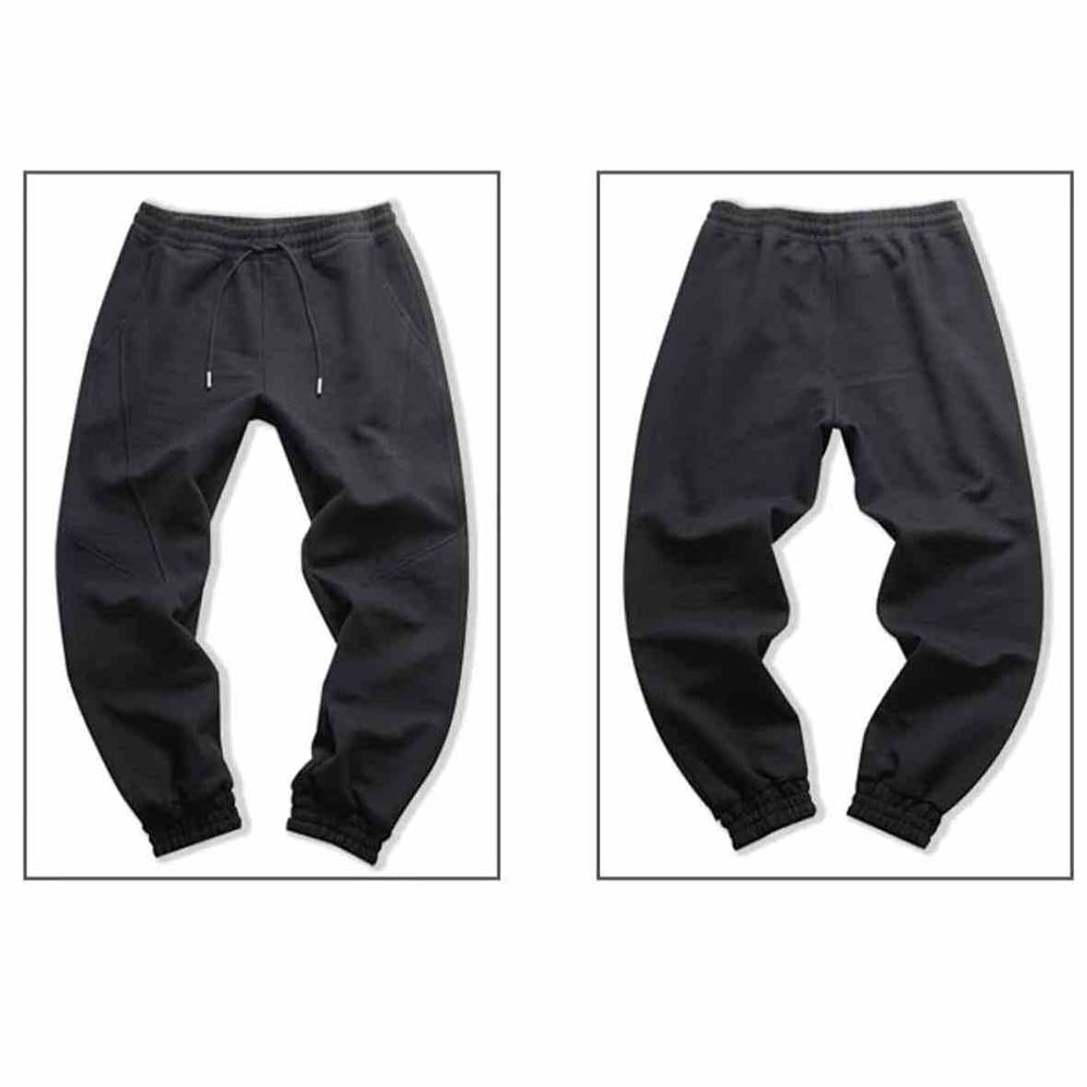 Big size boa lining sweat pants HL2260