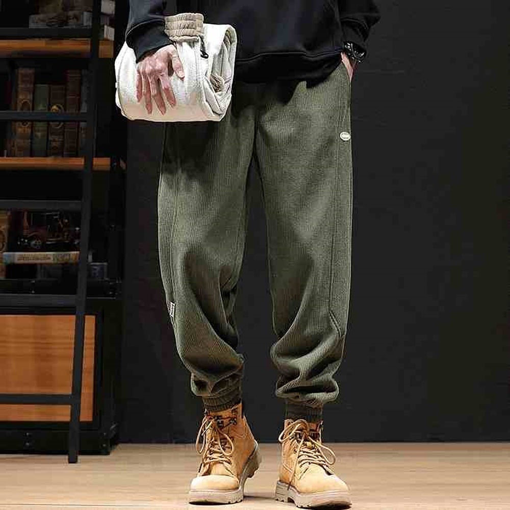 Big size fleece sweatpants HL2259