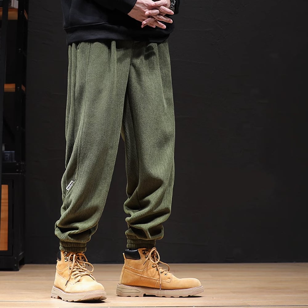 Big size fleece sweatpants HL2259