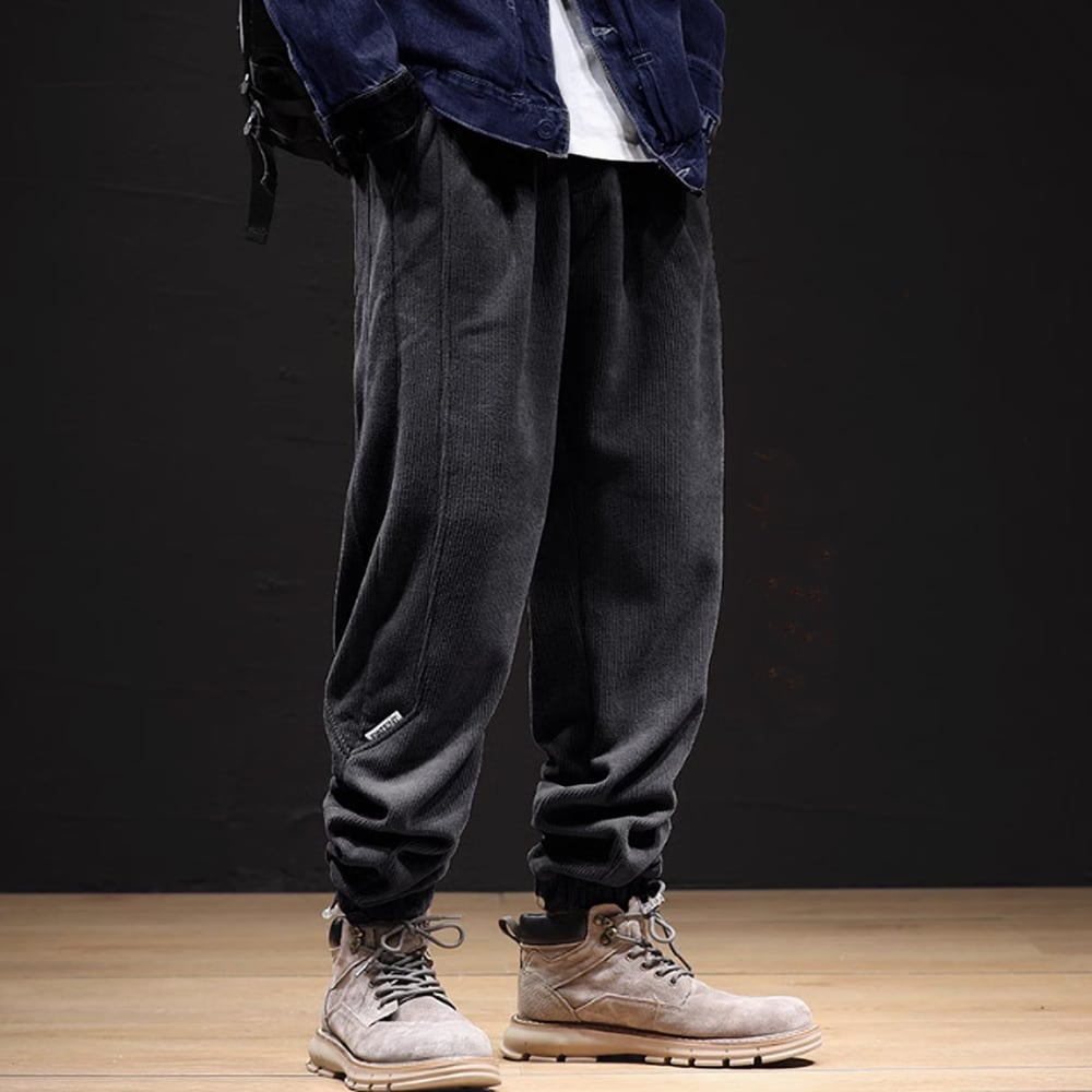 Big size fleece sweatpants HL2259