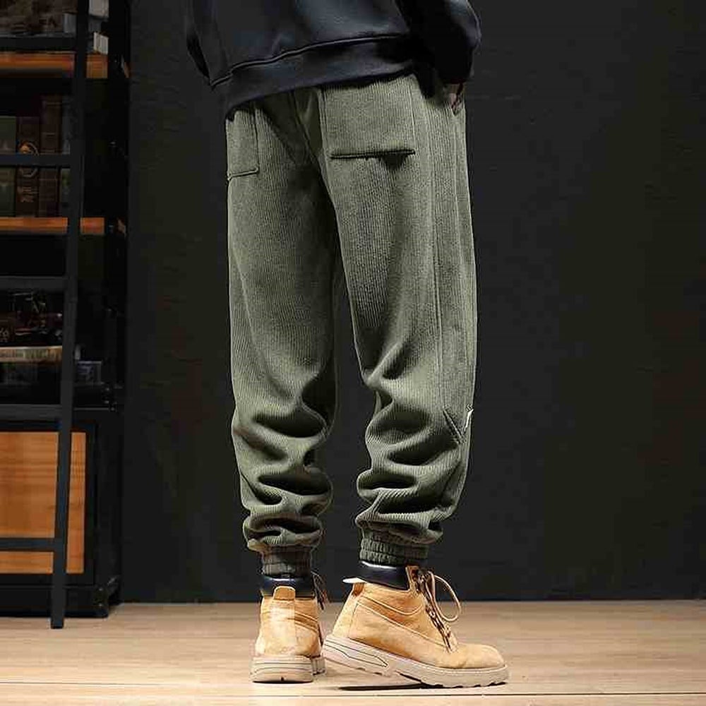 Big size fleece sweatpants HL2259