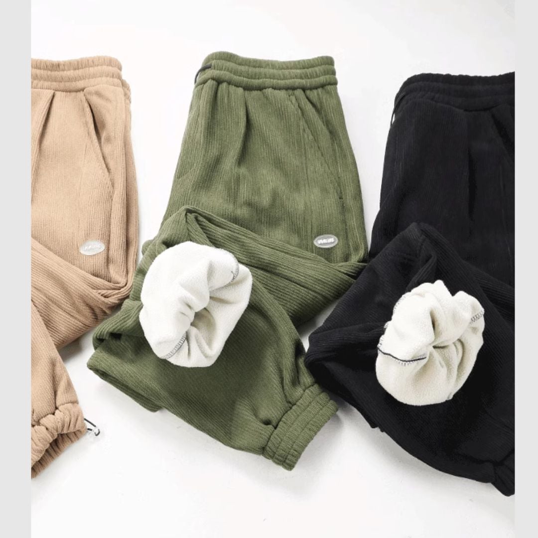 Big size fleece sweatpants HL2259