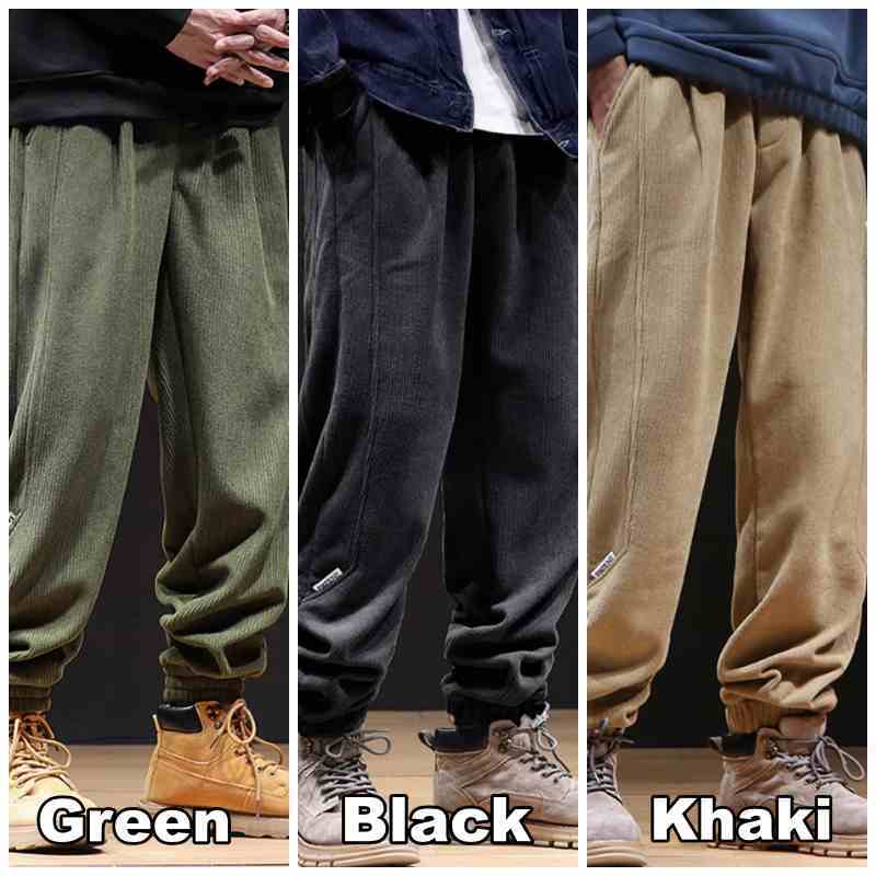 Big size fleece sweatpants HL2259