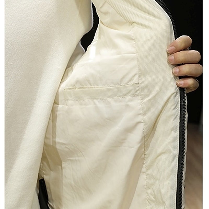 Stand collar down vest HL2226