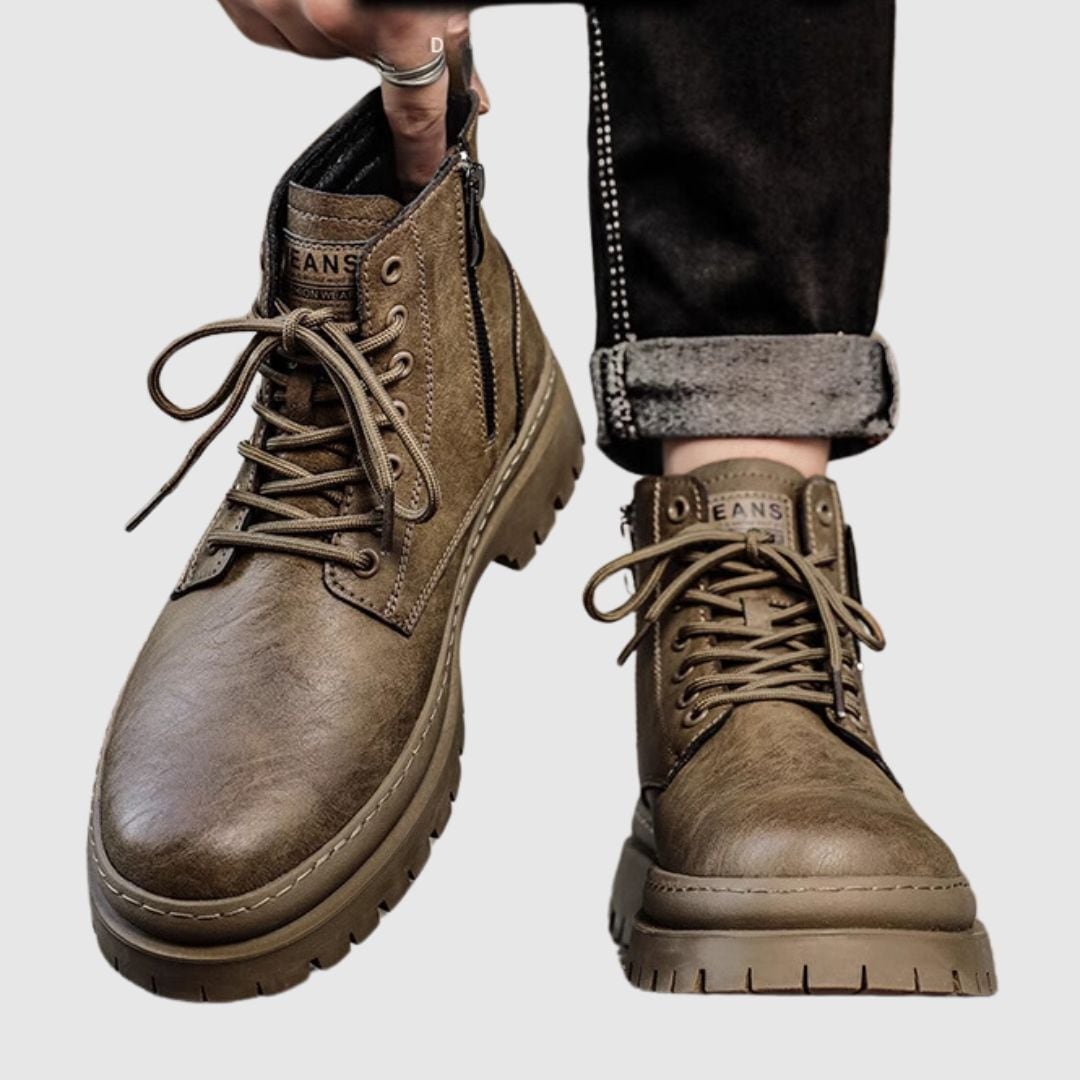 High-cut lace-up boots HL2227
