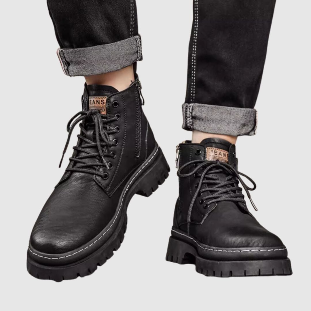 High-cut lace-up boots HL2227