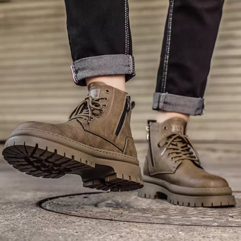 High-cut lace-up boots HL2227