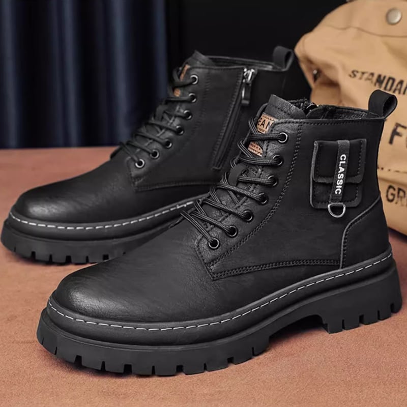 High-cut lace-up boots HL2227