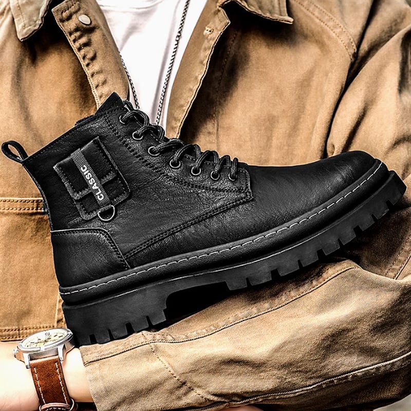 High-cut lace-up boots HL2227