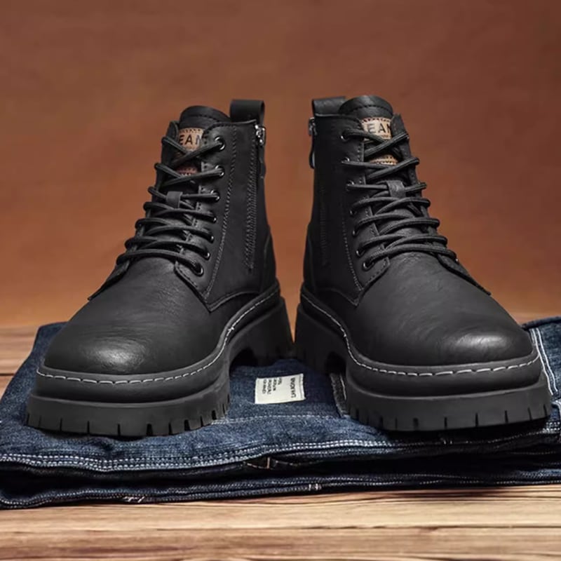 High-cut lace-up boots HL2227