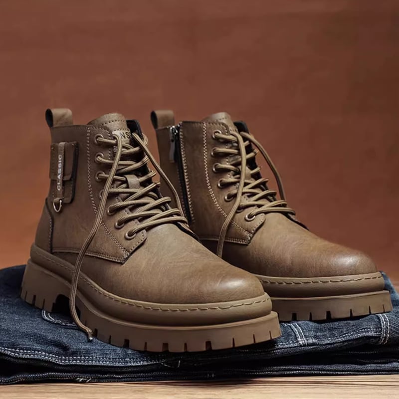 High-cut lace-up boots HL2227