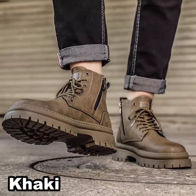 High-cut lace-up boots HL2227
