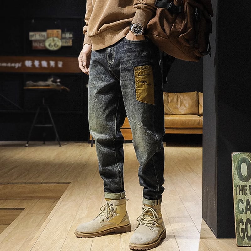 Straight denim jeans HL2250