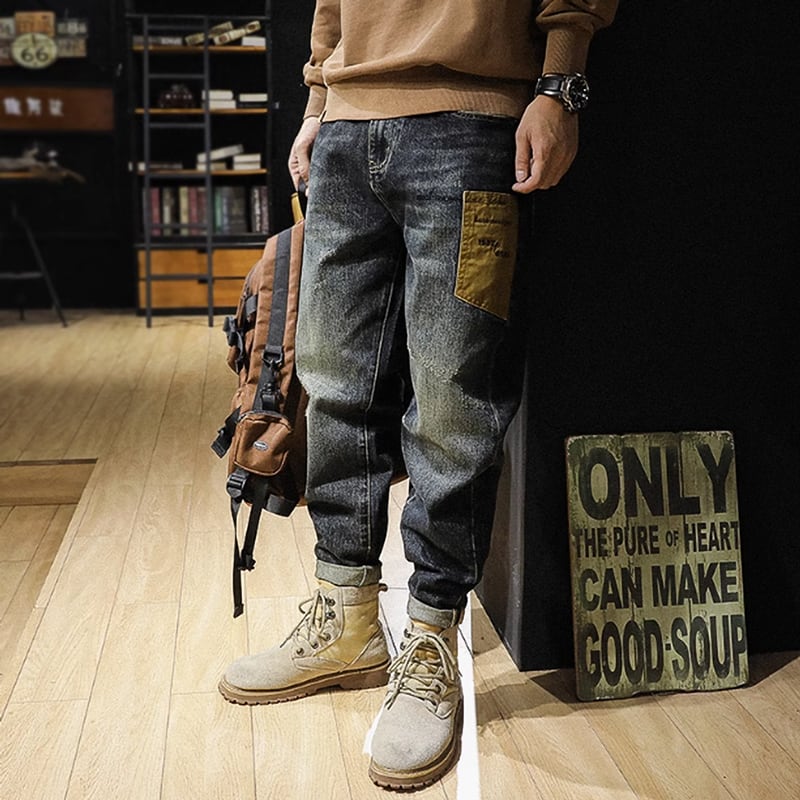 Straight denim jeans HL2250