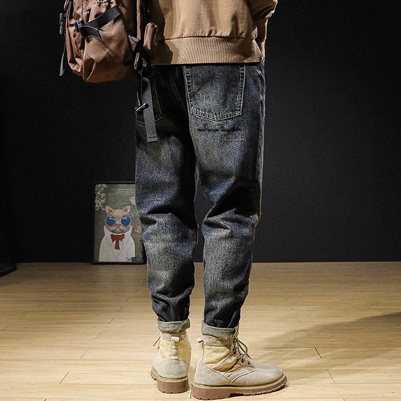 Straight denim jeans HL2250