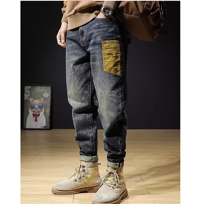 Straight denim jeans HL2250
