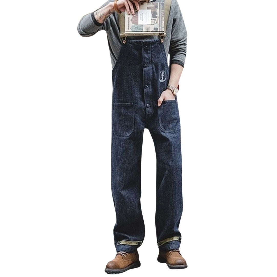 Casual Denim Salopettes HL1627