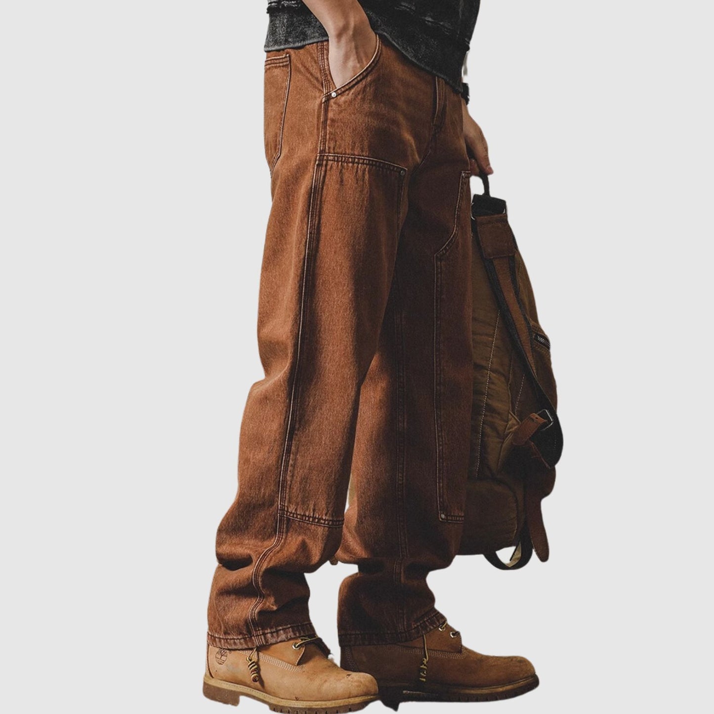 Casual colored denim jeans HL1881