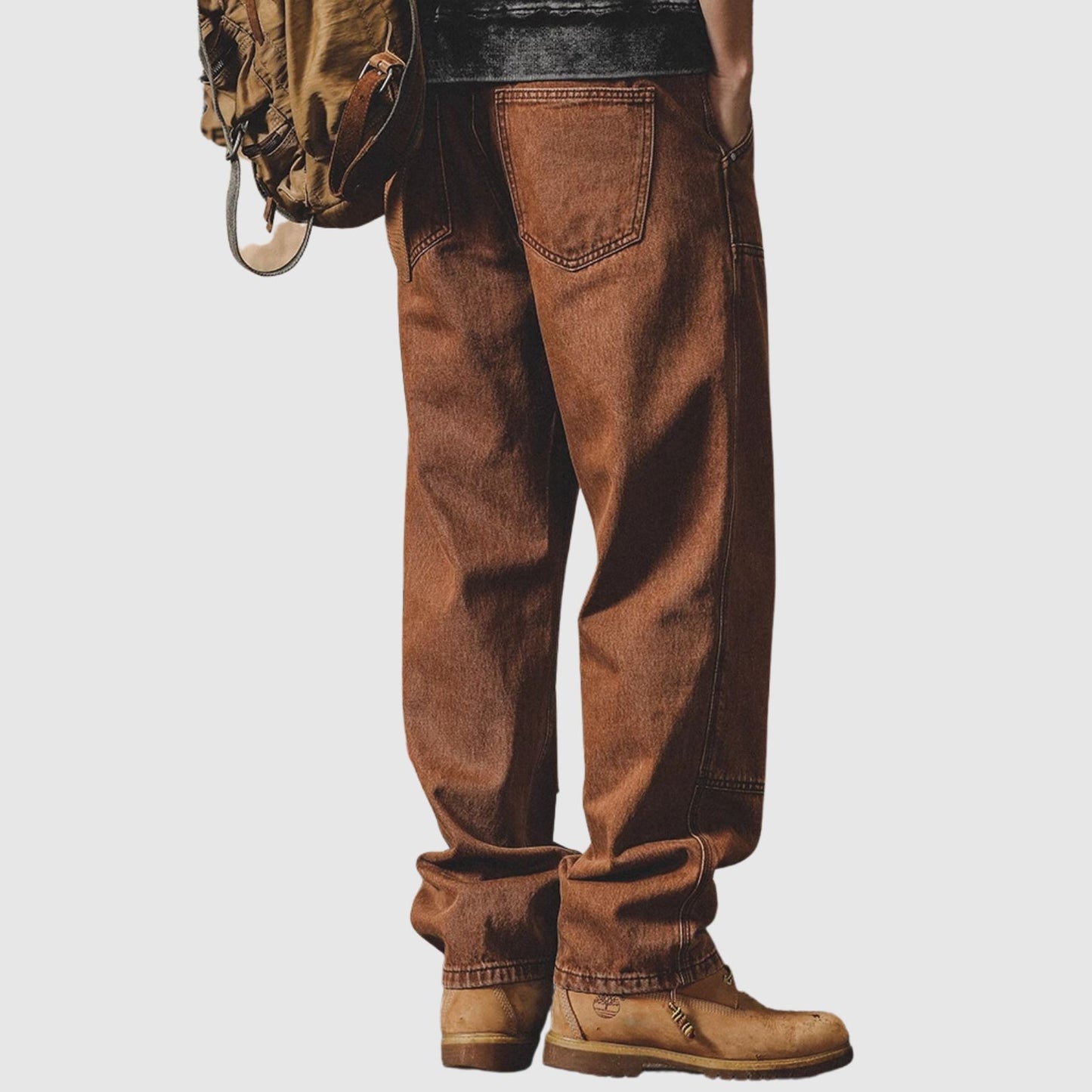 Casual colored denim jeans HL1881
