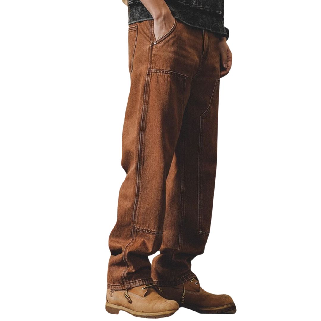 Casual colored denim jeans HL1881