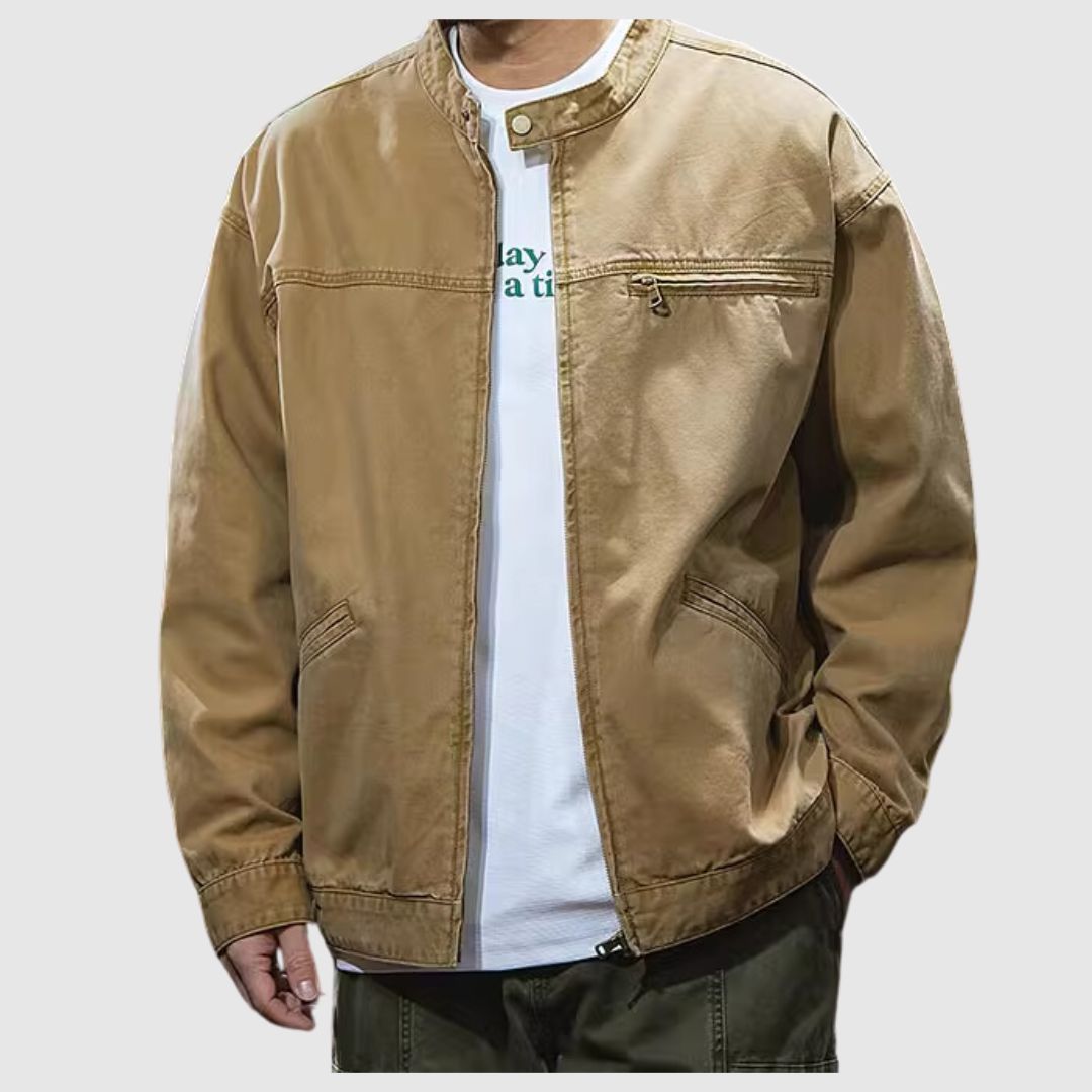 Stand collar casual jacket HL1989