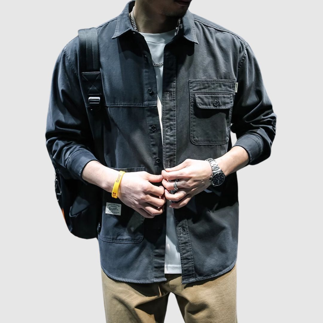 Asymmetrical Casual Shirt HL2006