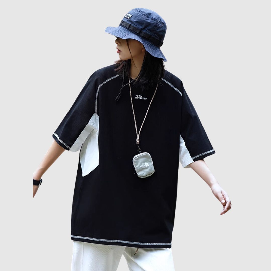 コントラストカラーTシャツ HL2020