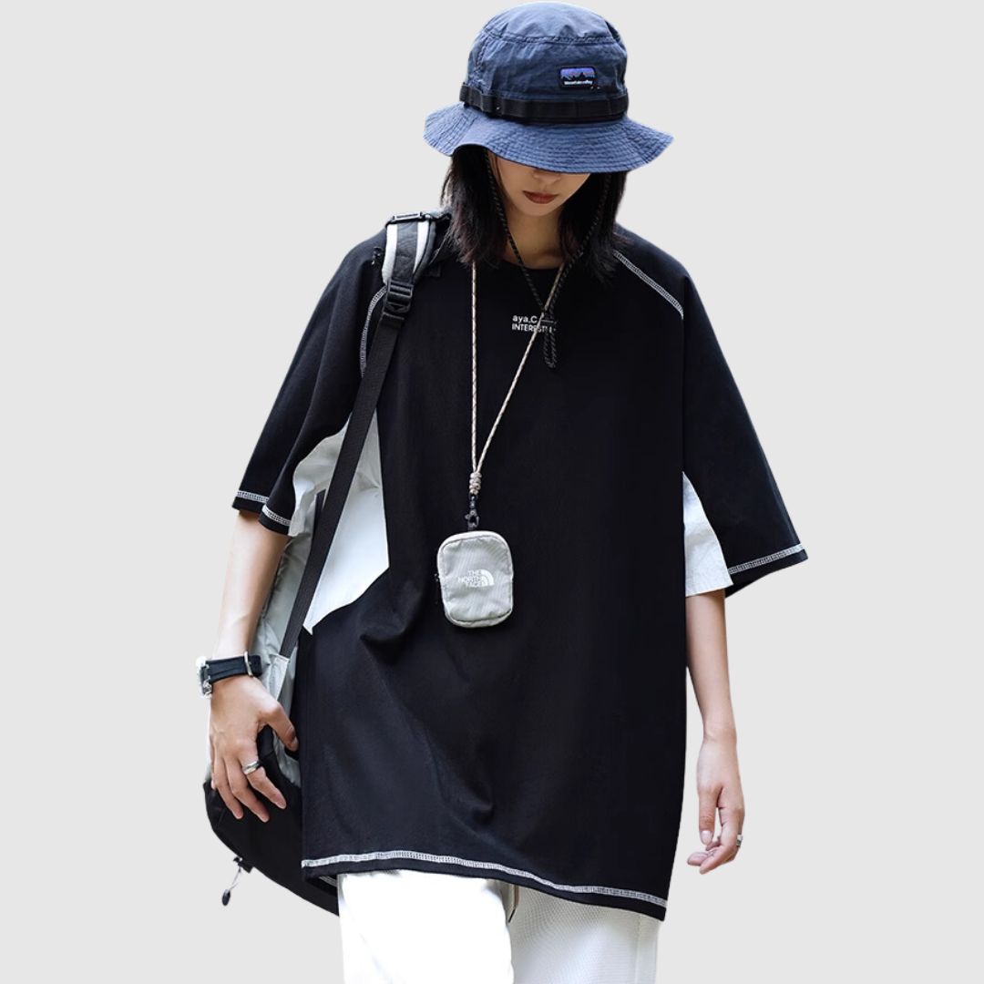 コントラストカラーTシャツ HL2020