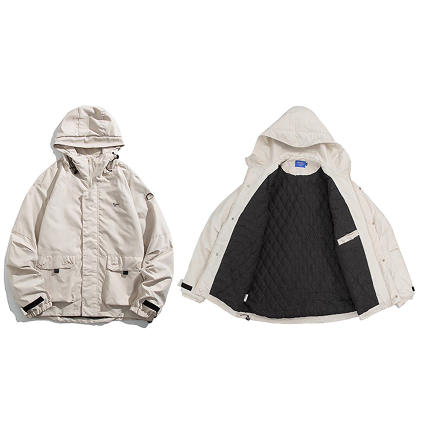 Multi-pocket mountain parka HL1524