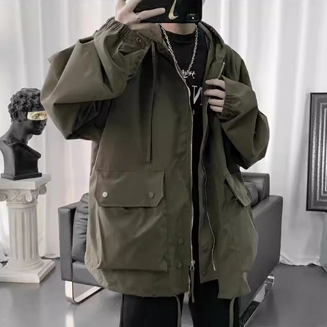 Casual hoodie jacket HL1856